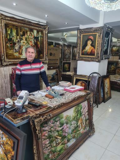 عکس نمایشگاه تابلو فرش زربافت