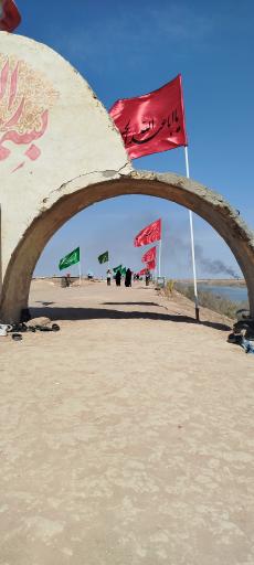 عکس مسجد یادمان شهدا شلمچه