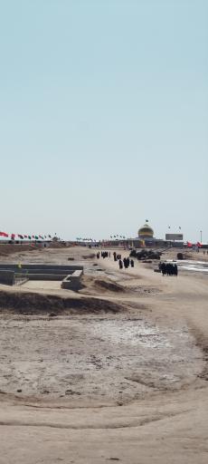 عکس مسجد یادمان شهدا شلمچه