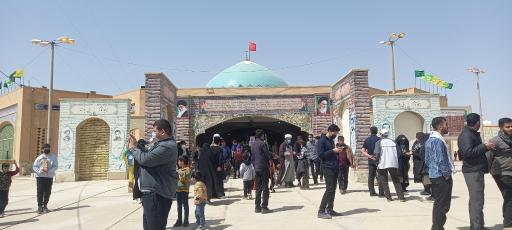 عکس مسجد یادمان شهدا شلمچه