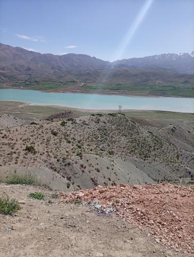 عکس دریاچه سد نمرود