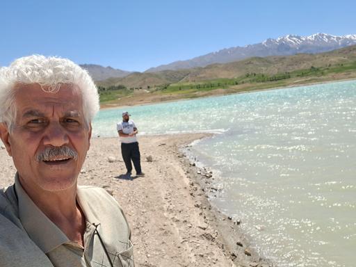 عکس دریاچه سد نمرود