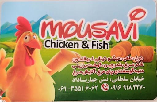 عکس مرغ وماهی موسوی