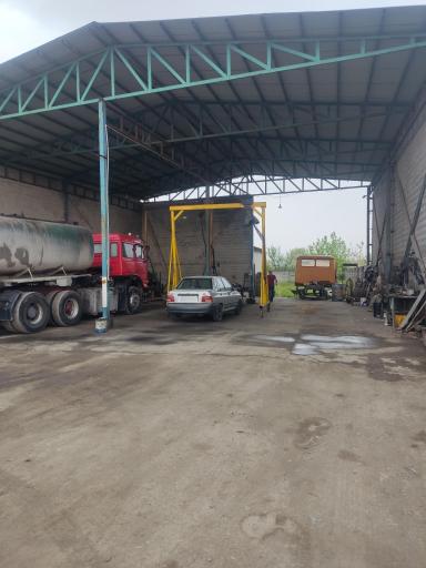 عکس تعمیرگاه اسکانیا و فوتون