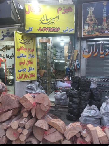 عکس زغال و هیزم امیرسالار