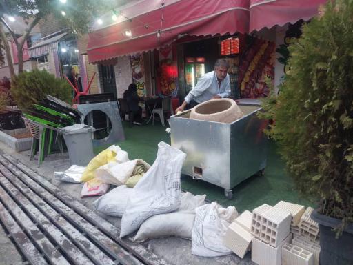 عکس کباب کامران انفجار