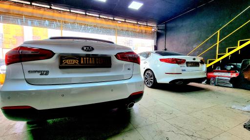 عکس مجموعه خودرویی و کارشناسی رنگ عطار