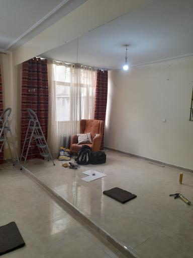 عکس شیشه و آینه تک گلاس