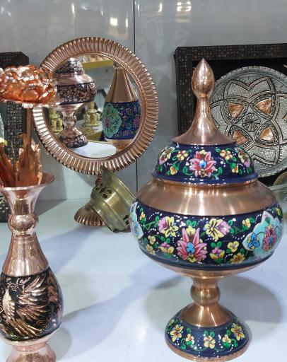 عکس صنایع دستی کیان مس