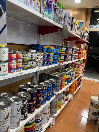 عکس فروشگاه رنگ و چسب مارس