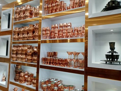 عکس فروشگاه ضروف مس