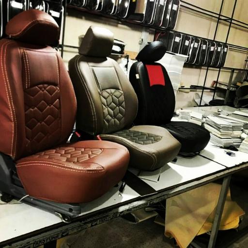 عکس تعمیر صندلی خودرو