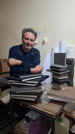 عکس لابراتوار چاپ آلبوم وحید اسدی