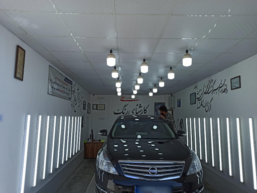 عکس کارشناسی رنگ اتومبیل سید