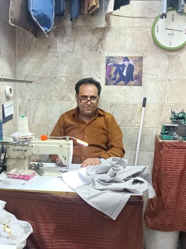 عکس خیاطی کج کلاه خان