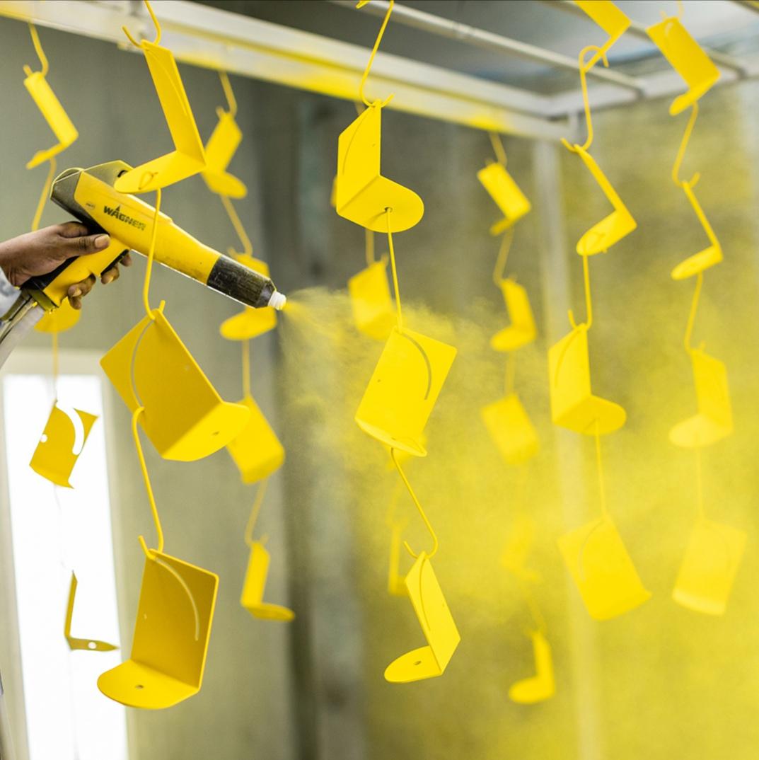 عکس رنگ پودری رسام