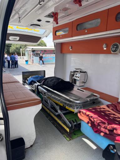 عکس آمبولانس خصوصی تبریز نجات