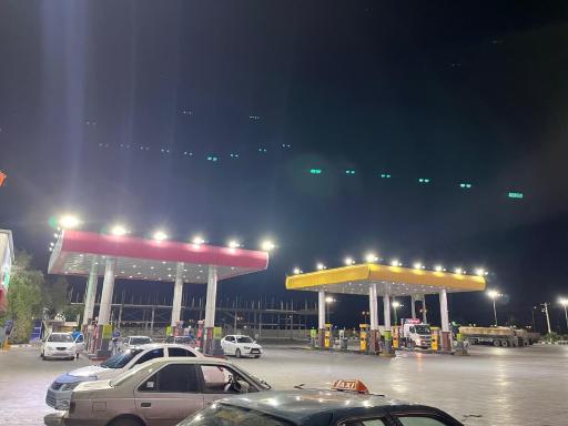 عکس پمپ بنزین و گازوئیل دوکوهه