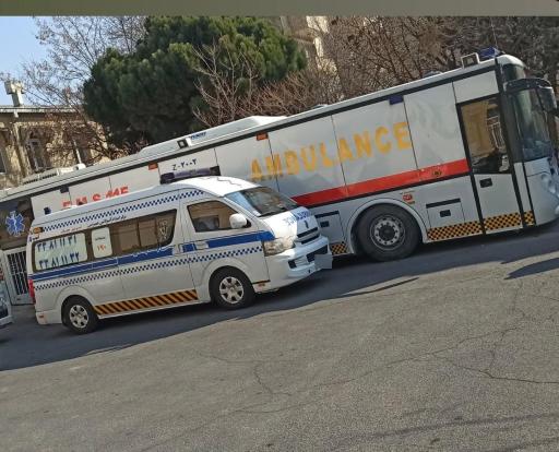 عکس آمبولانس خصوصی تبریز نجات