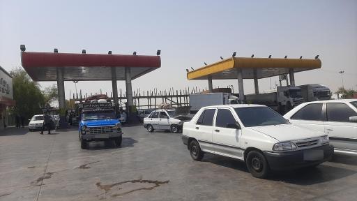 عکس پمپ بنزین و گازوئیل دوکوهه