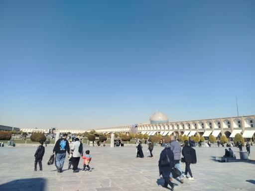 عکس درب تاریخی مسجد جامع عباسی