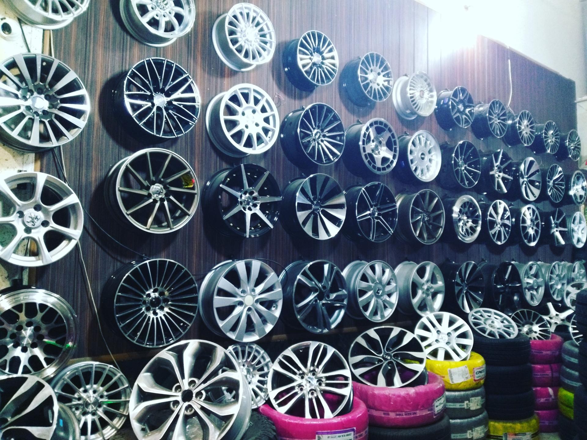 عکس رینگ و لاستیک برادران فدایی