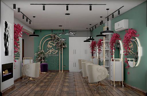 عکس سالن زیبایی دنیز اسدی