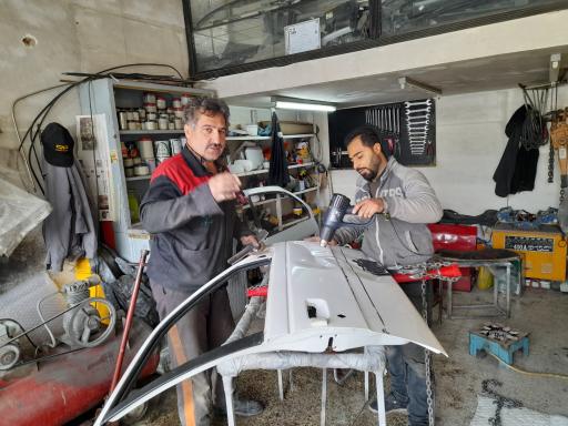 عکس صافکاری مرتضی جهانگیری