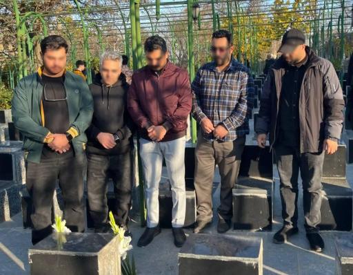 عکس مزار شهدای همدان