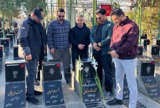 عکس مزار شهدای همدان