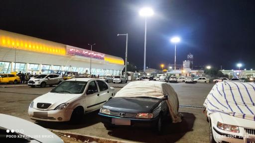 عکس پارکینگ فرودگاه اهواز