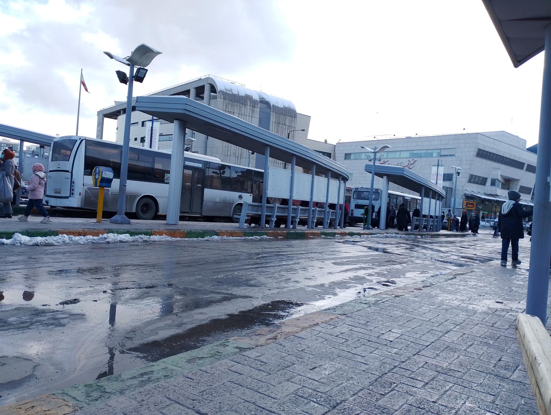 عکس پایانه مسافربری شهدا