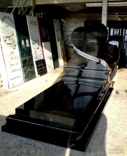 عکس سنگ تراشی و سنگ مزار ابراهیمی