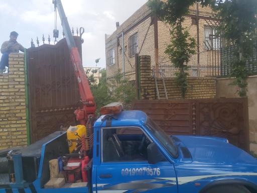 عکس امدادخودرو و جرثقیل یدک کش شریعتی