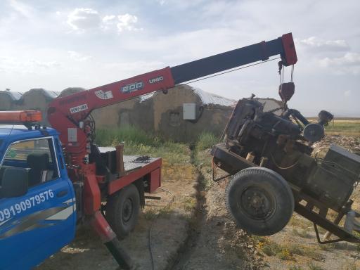 عکس امدادخودرو و جرثقیل یدک کش شریعتی