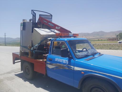 عکس امدادخودرو و جرثقیل یدک کش شریعتی