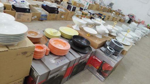 عکس ارزانکده ظروف آشپزخانه و چینی کیلویی