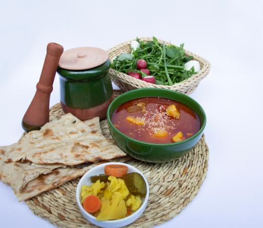 عکس قهوه خانه و دیزی سرای سنتی مولانا 