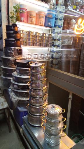 عکس ظروف آشپزخانه سبحان