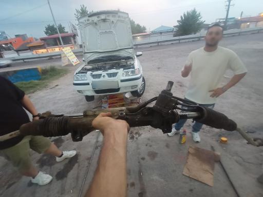 عکس تعمیر جعبه فرمان و پمپ هیدرولیک تهران