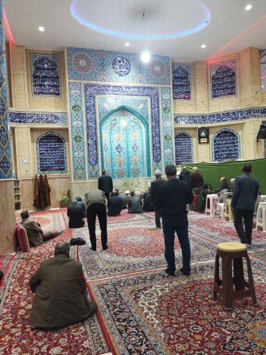 عکس مسجد صاحب الزمان شهرک حافظ