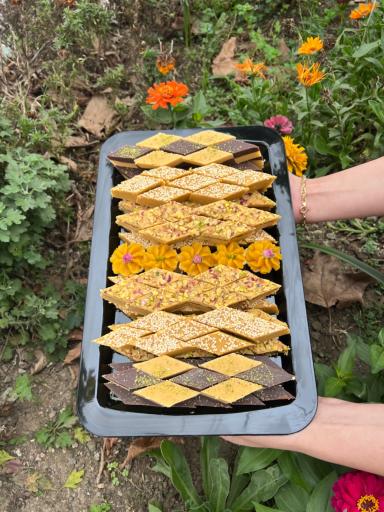 عکس حلوا و رشته خشکار سید