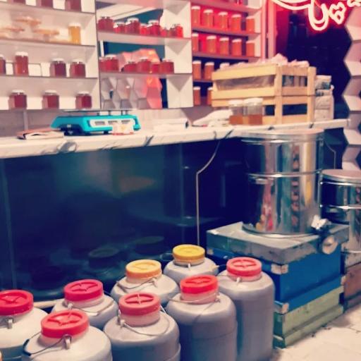 عکس عسل فروشی چشمه اعلا دماوند 