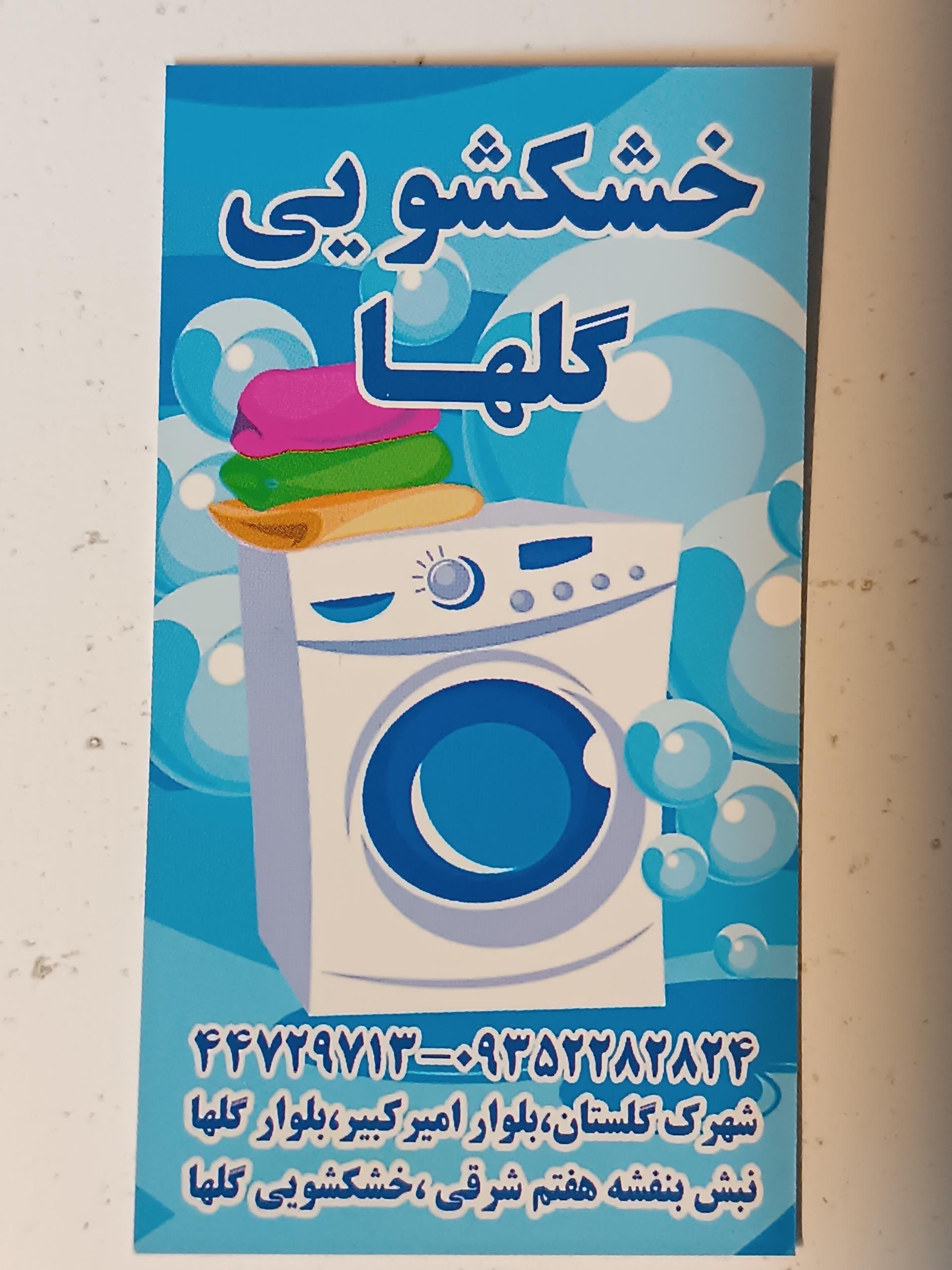 عکس خشکشویی گلها 