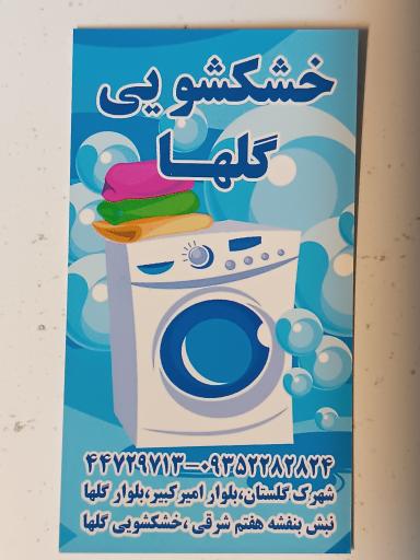 عکس خشکشویی گلها 