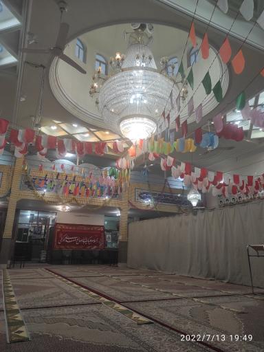 عکس مسجد و حسینیه حسینی