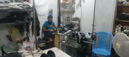 عکس تعمیرات  کیف وکفش هیراد