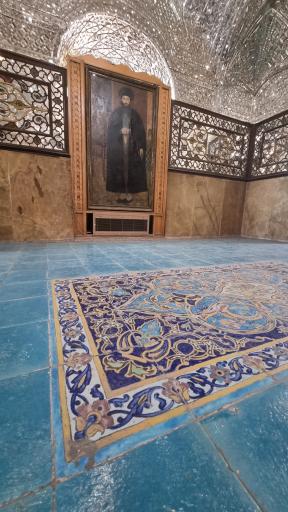 عکس بقعه سرقبر آقا