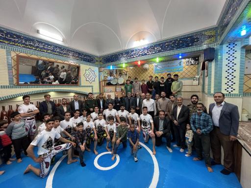 عکس زورخانه امام حسین (ع) بارجین