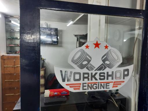 عکس تعمیرگاه خودرو ورک شاپ انجین(workshop engine)